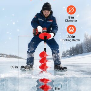 Jääpuuri otsik (8 tolli)