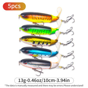 5 tk Pinnalantide komplekt (13g, 10cm)